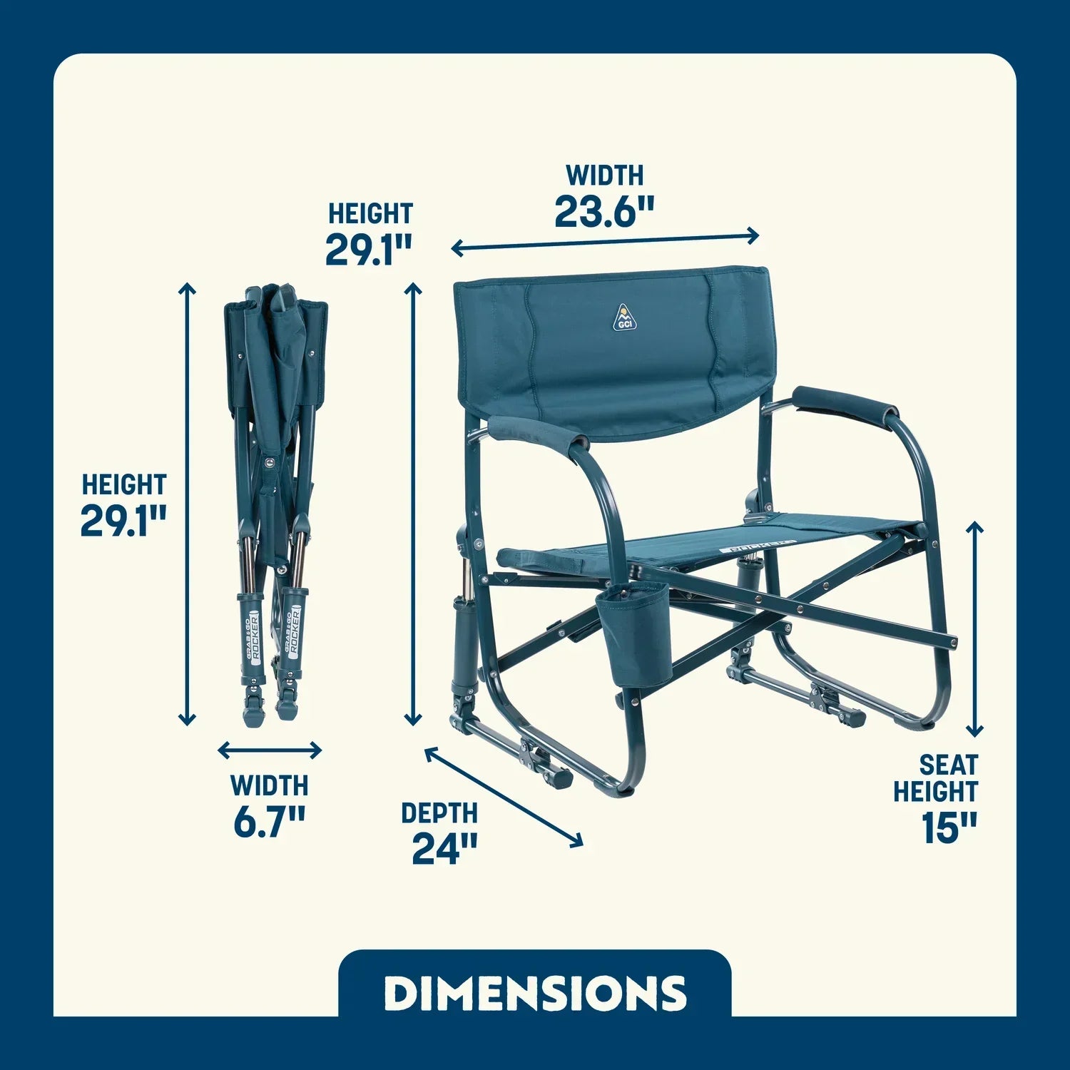 Grab & Go Rocker™ - Camp Setup