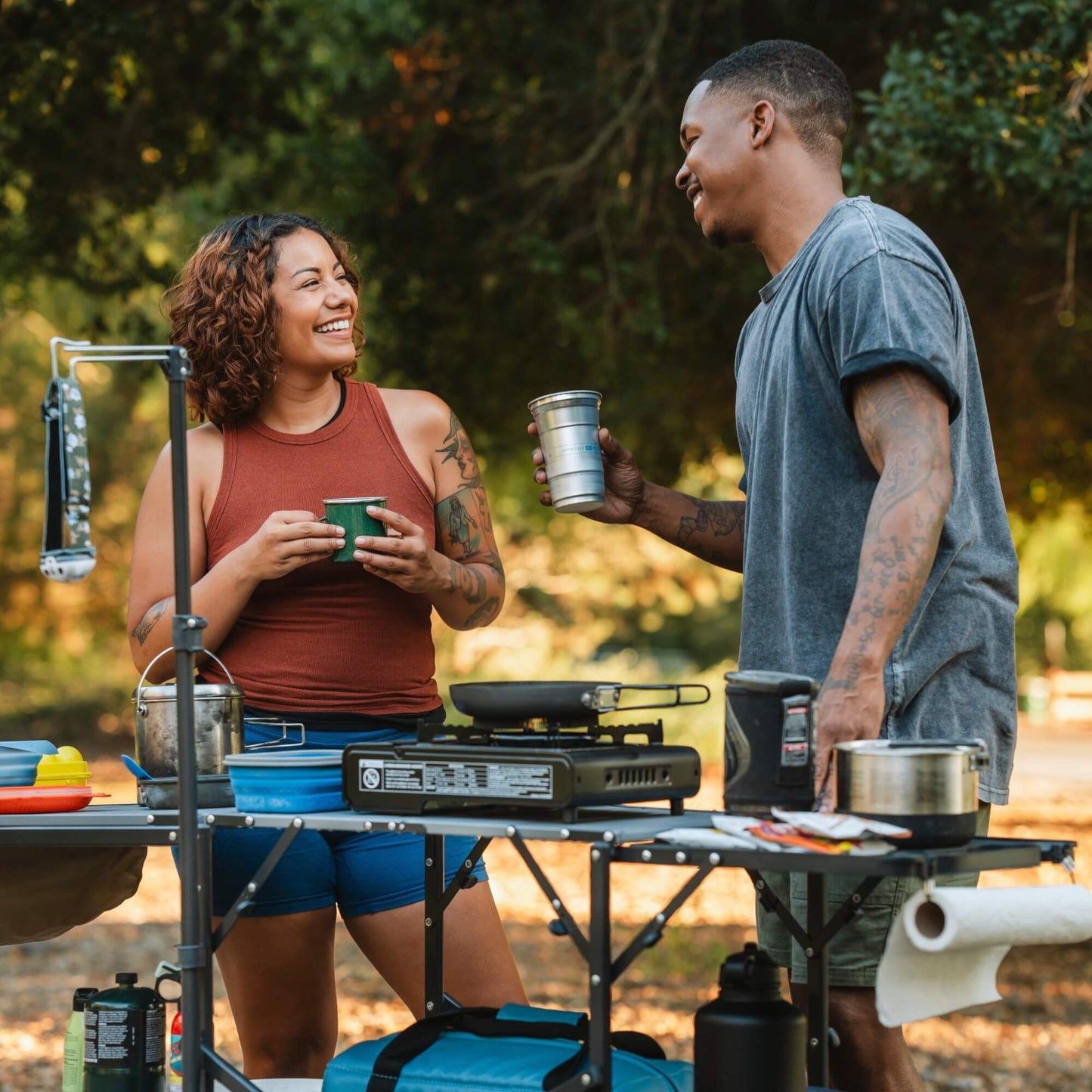 Master Cook Station™ - Travel Camp Setup
